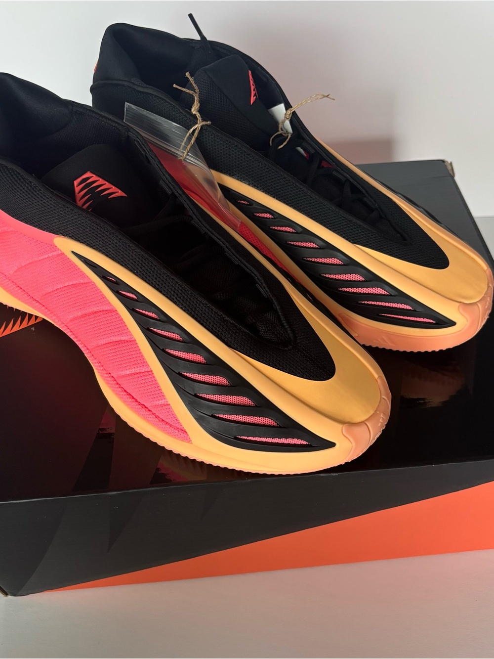 Adidas AE 2 With Love Acid Orange Colorway Men’s Basketball Sneakers JS3514 NEW